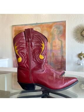 Code West 1990's Cowboy Boots | Size 6 1/2